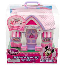 pet shop play set in box playset minnie mouse toys disney baby nurseries