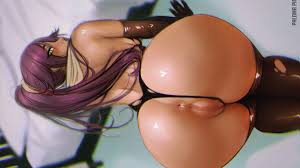 yoruichi rule 34 bleach hentai - big ass black girl in thong panties. milf