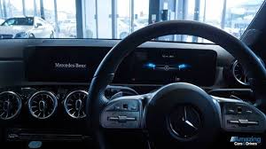 The New Mercedes A Class Has Some Amazing Technology Making Any Drive That Much Better We Loved Checking Out The Features On The Dashboard In Mercedes Benz Of