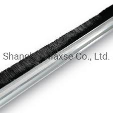 Flexible strip in hot nylons. China Nylon Filaments Flexible Hot Melted Strip Brush Door Seal Sweeping Roof Grommet Escalator China Seal Brush