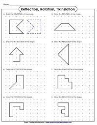Rotation worksheet by christyfalconer teaching resources tes from rotations worksheet, source:tes.com. Translate Rotation Reflection Drawing Reflection Math Translations Math Geometry Worksheets