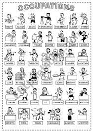 Occupations Worksheet English Worksheets For Kids Learning English For Kids English Lessons For Kids