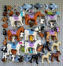 Lego Friends Animals Authentic Minifigure Pet Lot Of 51 Horses Dogs Cats Bears Lego Lego Friends Disney Horses Dog Cat