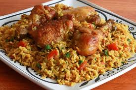 Chicken Machboos Bahraini Chicken Rice The Daring Gourmet Recipe Chicken Spices Egyptian Food Middle Eastern Recipes