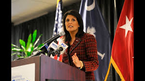 Nikki haley is tough and refuses to back down from a fight, especially one against the federal government. Watch Un Ambassador Nikki Haley Speaks At University Of Houston Houston Public Media