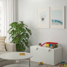 Smastad Bench With Toy Storage White White Ikea In 2021 Ikea Toy Storage Toy Storage Bench Toy Storage