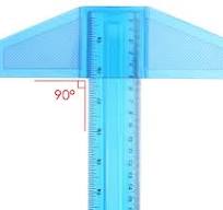 Foska Premium 50cm T Square Plastic Ruler for School Use ...