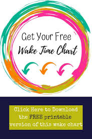 Ideal Baby Awake Times Free Printable Chart Set Your Baby