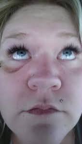 Lashes done this morning:)