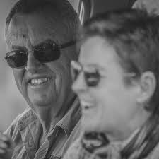 Dr. Flip Stander, the lion researcher par excellence! He lives, for a few  decades already a hermit's life, following and researching the desert lions  in the remote north west of Namibia, mostly