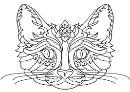 Search through 623,989 free printable colorings at getcolorings. Special Cat Face Coloring Page Free Printable Coloring Pages For Kids