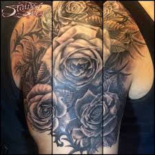 There are female and male artists who specialize fate tattoo is a columbus studio that has been serving clients for over 18 years. Anthonydubois Rose 14 Sleeve Tattoo Columbus Ohio Tattoo Shop Rose Tattoo Black And Grey Columbus Ohio Tattoo Studio Rose