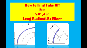 Piping 90 And 45 Degree Elbow Take Off Formula