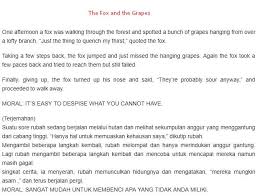 14 Cerpen Dalam Bahasa Inggris Dan Artinya Untuk Story Telling