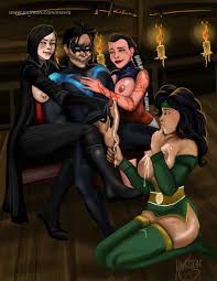 Cheshire x Lady Shiva x Shado ~ DC Comics ~ By Mavruda – Rule 34 Femdom Club