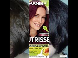 Garnier Nutrisse 42 Black Cherry Deep Burgundy Youtube