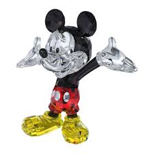 Enesco disney traditions by jim shore mickey mouse with minnie love thought figurine 6.89 inch multicolor. Disney Mickey Mouse Crystal Figurine 1118830 Joshua James