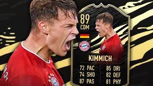 Fifa 21 90 ucl totgs joshua kimmich player review!! Fifa 21 If Kimmich 89 Player Review Youtube