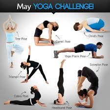 Past Month Yoga Challenge Ejercicios Yoga Pose