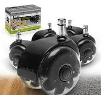 Amazon.com: Monster 3” Dual Rollerblade Office Chair Wheels ...