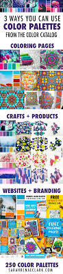 Did you know that color is linked to psychology? Color Palette Uses Sarah Renae Clark Coloring Book Artist And Designer