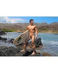 Hawaiian Nude Surfer – The Art of Douglas Simonson