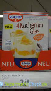 Oetker, schokolade, vanille, obstkuchen, einfach, schnell, saftig, saftiger, kirschen aus dem glas, kirschsoße Dr Oetker 4 Kuchen Im Glas Mandarine Schmand Bewertungen Angebote Preise