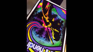 When you make your own black light out of leds, you can use it nearly anywhere. Black Light Poster Mounting Youtube