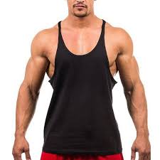 Black And White Striped Tank Top Mens Us 11 89 Mens Summer 100 Cotton Breathable Sweat Loose Fit Workout Tank Tops Workout Tank Tops Gym Tank Tops Mens Tank Tops