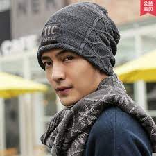 Click To Buy New Hot Winter Beanies Solid Color Hat Unisex Warm Grid Skiing Beanie Skull Knit Cap Hats Kn Winter Fashion Casual Knit Hat For Men Hot Hats