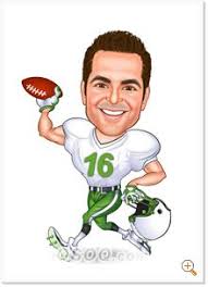Football Caricatures Osoq Com Caricature Football Custom Cartoons