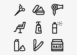Linear Hairdressing Salon Elements Beauty Salon Icon Png Hair Salon Logos Beauty Salon Logo Hairdresser