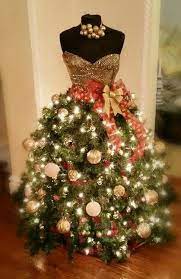 Adorable Mannequin Christmas Tree Dress Form Christmas Tree Christmas Tree Dress Mannequin Christmas Tree