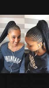 Braided hairstyles are in style and versatile.braids, why do we love them so much? Scalp Braids Ponytail Hair Styles Cornrow Hairstyles Braided Hairstyles For Black Women