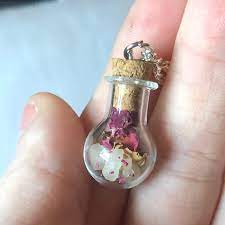 Self Love Spelljar Necklace Attract Love Spell Jar Charm Etsy In 2021 Bottle Jewelry Bottle Necklace Jar Spells