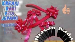 Dalam video ini kami ajak membuat kreasi dari pita jepang menjadi bentuk. Kreasi Natal Dari Pita Jepang Jual Pita Serut Pita Cute766