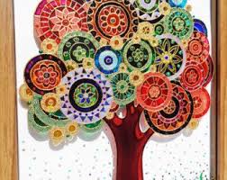 Very Beautiful Romantic Painting Tree Birds Heart Are Symbols Of Love Life And Family I Used Few Techniques To M Glass Painting Love Art Tree Of Life Art
