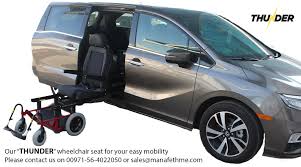 Our Thunder Wheelchair Car Seat Is For Your Easy Mobility And Accessibility We Move People Wheelchair Acc Ambulance Wheelchair Accessible Vehicle Health Unit