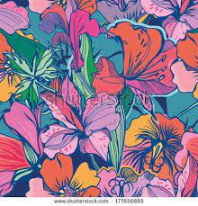 Find & download free graphic resources for floral pattern. Bright Abstract Wallpaper Seamless Vintage Flower Pattern Stock Vector Abstract Wallpaper Wallpaper Seamless Pattern Art