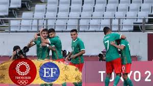 La selección mexicana anota el primer gol del partido ante corea del sur en tokyo 2020. Eo1wyihmzbpgem