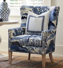 Barclay Butera Avery Wing Accent Chair Custom Upholstery In 2020 Upholstered Chairs Furniture Easy Furniture Plans