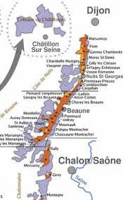 Les Vins De Bourgogne Carte Des Vins Vin De Bourgogne Vins