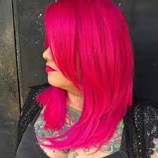 Neon Pink Hair Barbie Pink Hair Color Inspiration Bright Pink Hair Dye Vegan Hair Dye From Iroiro 70 Pink Natu Bright Pink Hair Pink Hair Dye Hair Color Pink