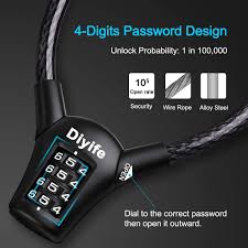 We have reviewed some of the best bike locks available to keep your bike secure. Buy Bike Lock Reinforce Version 1 5m 12mm Diyife Weatherproof Heavy Duty Bicycle Lock High Security 4 Digit Combination Cable Lock Long Cycle Cable Locks For Bike Motorcycle Scooter Outdoors Online In Indonesia B07n3bcr8p