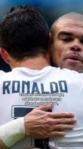 Saat Pepe Lindungi Ronaldo yang Nyaris Diamuk Pemain Barca #ronaldo  #cristianoronaldo