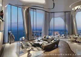 Luxury high rise living room apartments miami. One Thousand Museum Condos Miami Luxury Condos