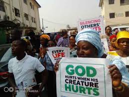 .christian church of god (rccg), pastor enoch adejare adeboye has turned 79 years today. Photos Of Pastor Adeboye Leading Church Members To Protest Killing Of Christians 9jaflaver