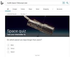 Bing weekly quiz bing is very popular in united states. Bing World Space Week Quiz Bingweeklyquiz Com