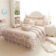 Check spelling or type a new query. 100 Cotton Ruffles Lace Luxury Bedding Sets Full Queen King Size Prin Aty Home Decor