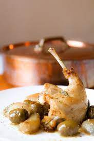 Pan Roasted Rabbit With Rosemary Shallots And Olives Recipe Roast Rabbit Italian Recipes Authentic Recipes